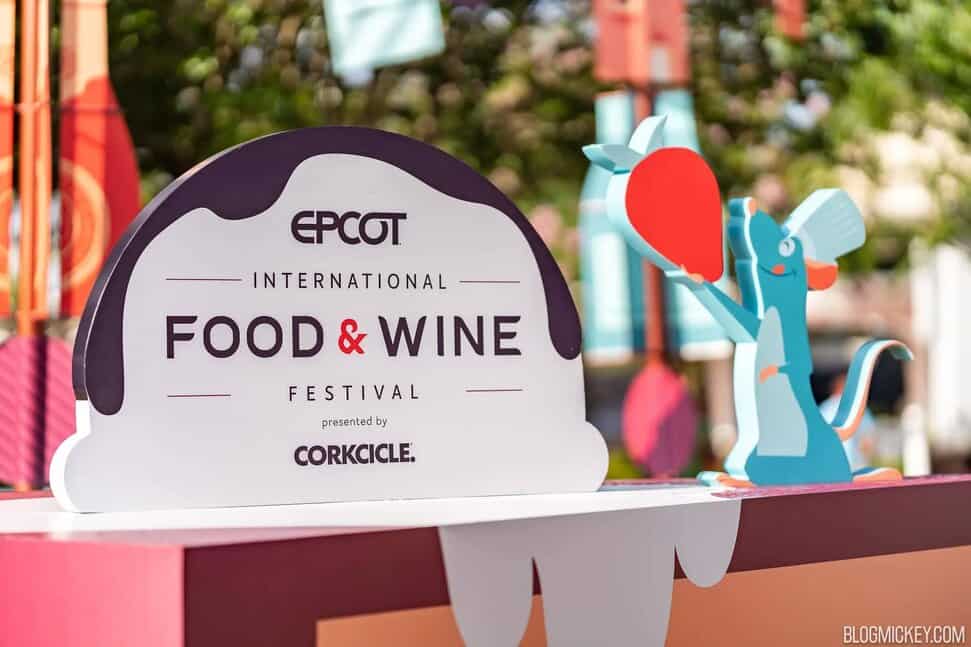 Take Home Mini EPCOT Food & Wine Festival-themed Trash Cans